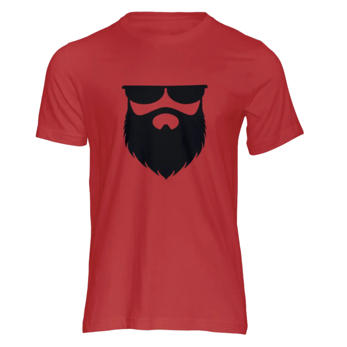 OG No Shave Life Beard Red T-Shirt