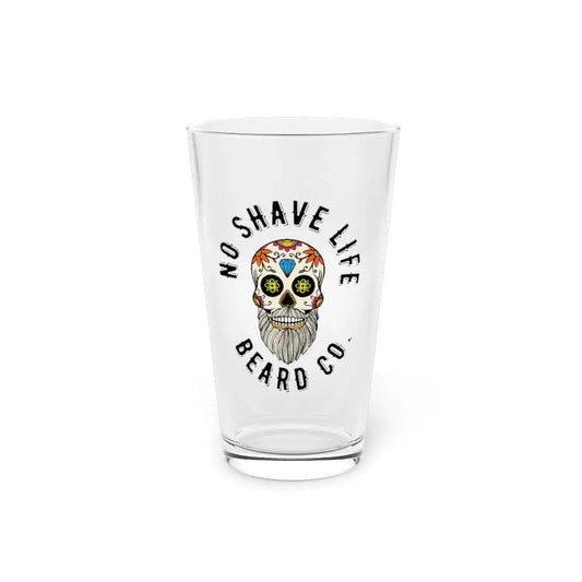 Sugar Skull Pint Glass|Pint Glass