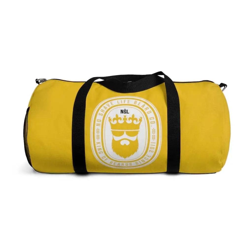 KING OF BEARDS Yellow Duffel Bag|Bags