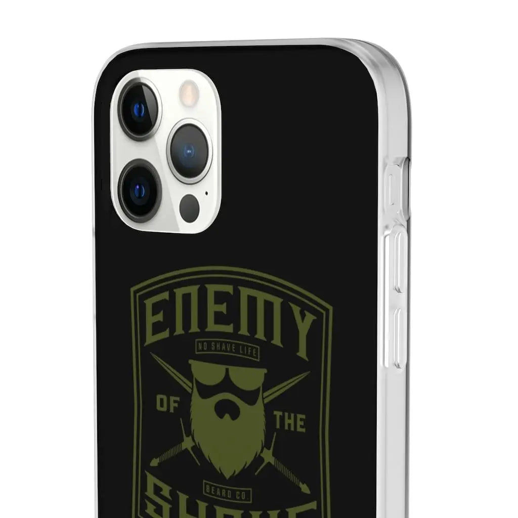 ENEMY OF THE SHAVE Black Durable Phone Case|Phone Case