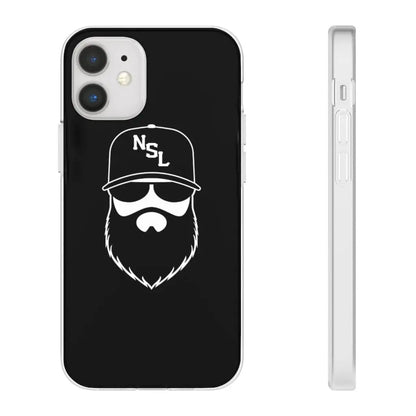 No Shave Life Beard League Black Durable Phone Case|Phone Case