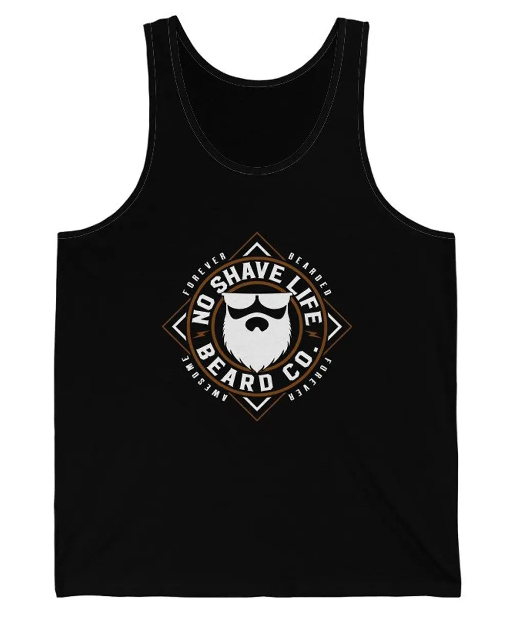 Forever Bearded NSL Men's Tank Top|Mens Tank Top