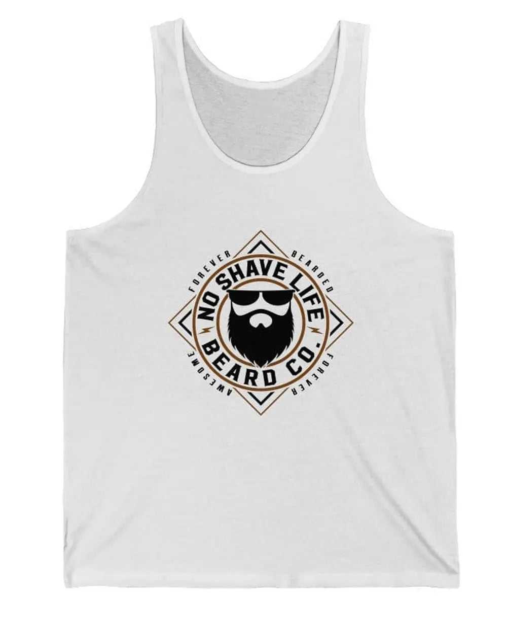 Forever Bearded NSL Men's Tank Top|Mens Tank Top