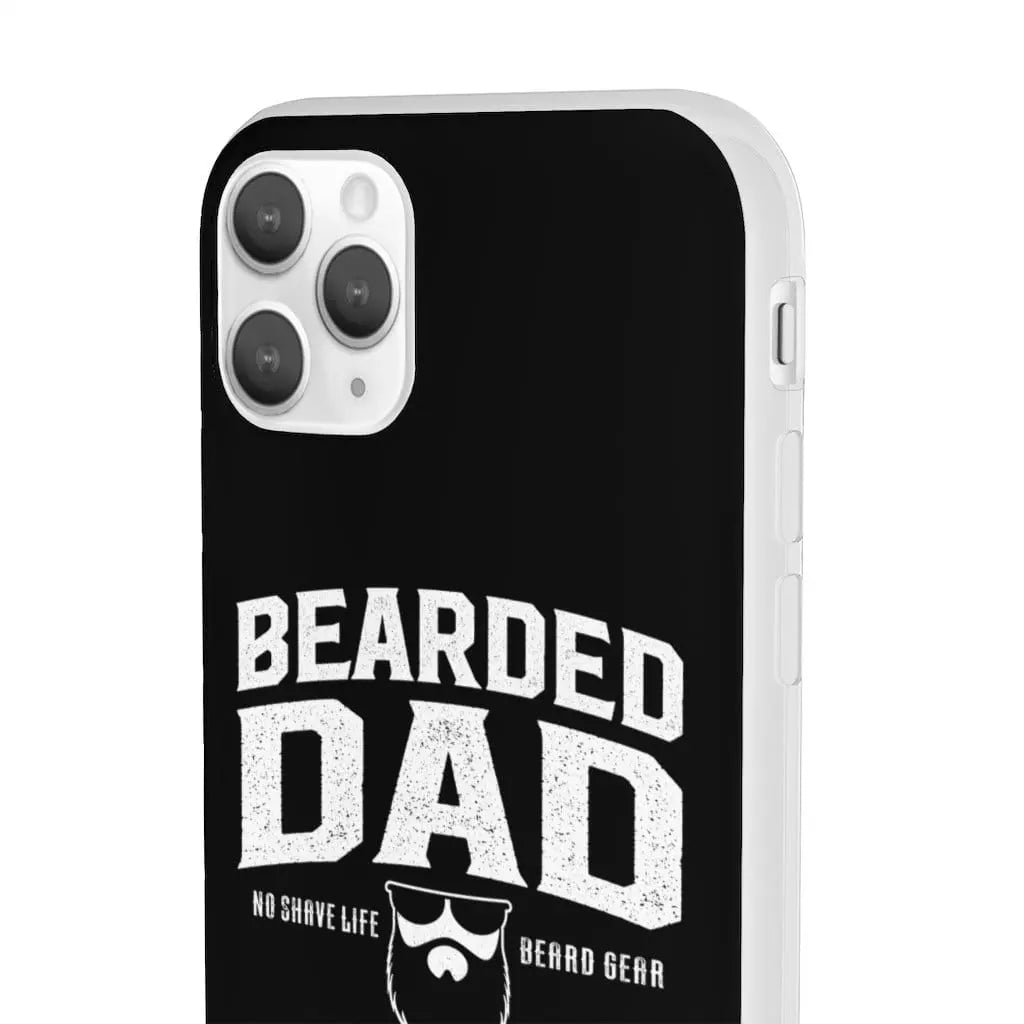 Bearded Dad Black Durable Phone Case|Phone Case