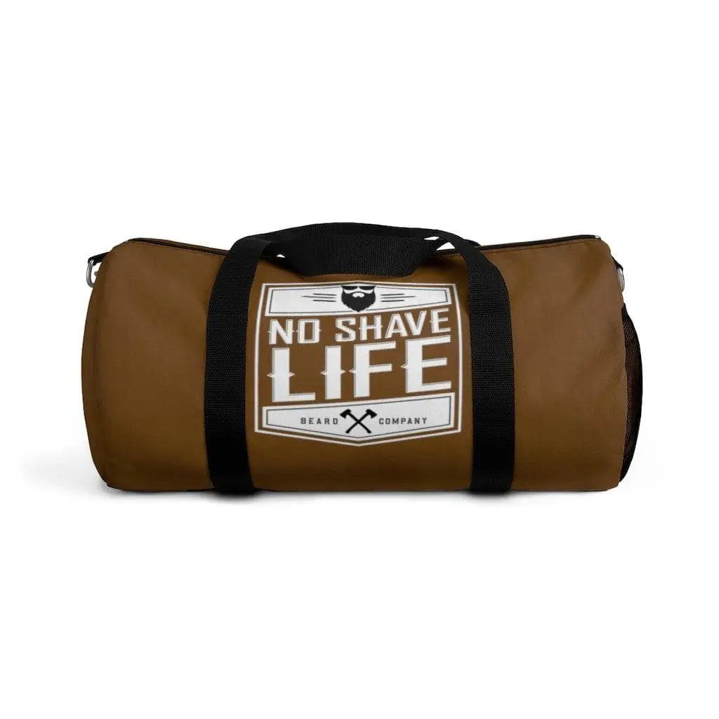 No Shave Life Brown Duffel Bag|Bags