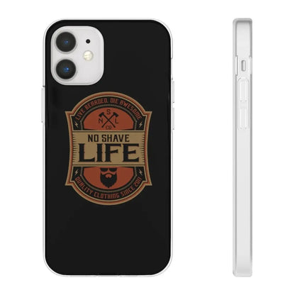 Live Bearded, Die Awesome Black Durable Phone Case|Phone Case