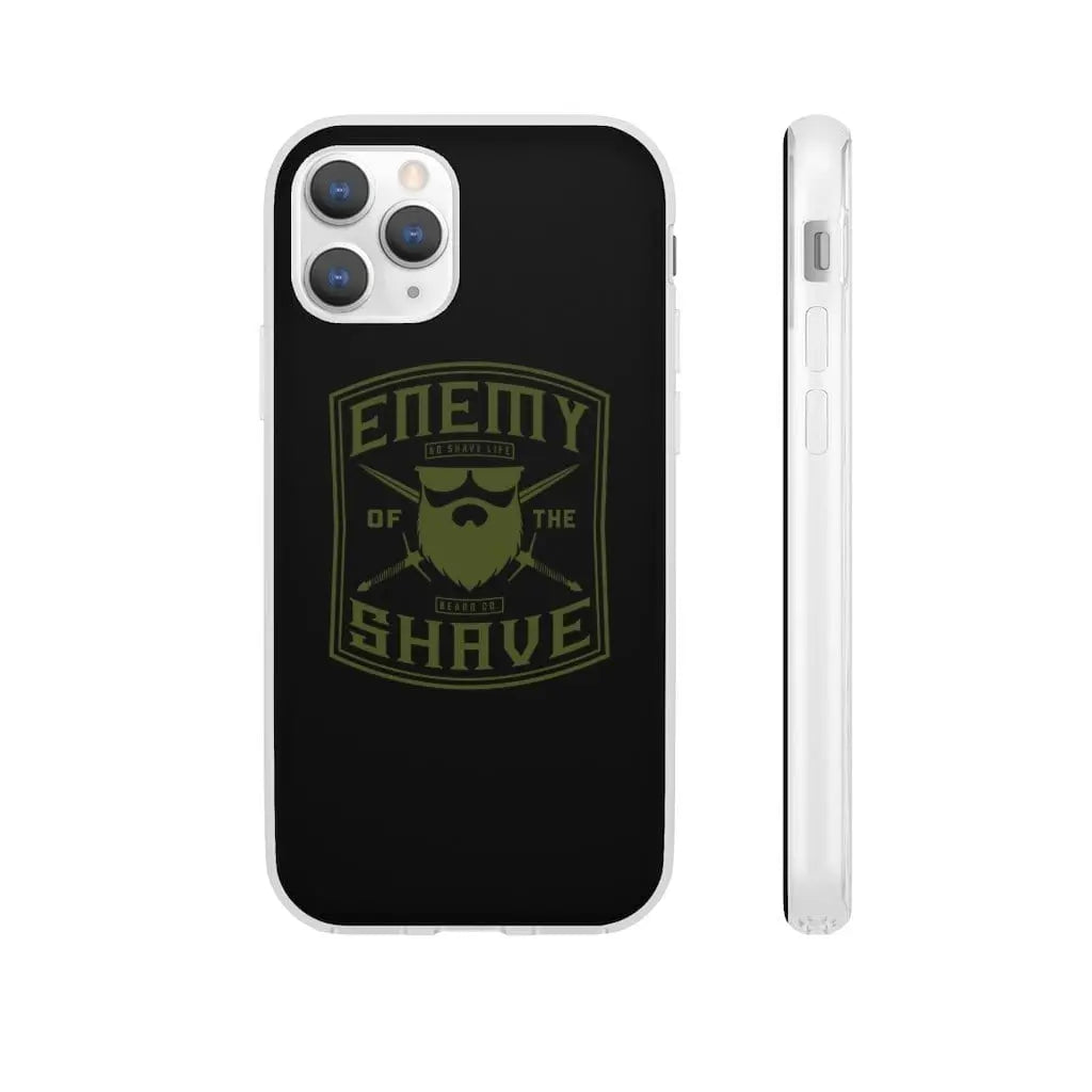 ENEMY OF THE SHAVE Black Durable Phone Case|Phone Case