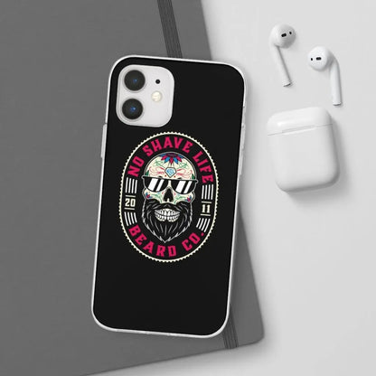 Sugar Skull Black Durable Phone Case|Phone Case