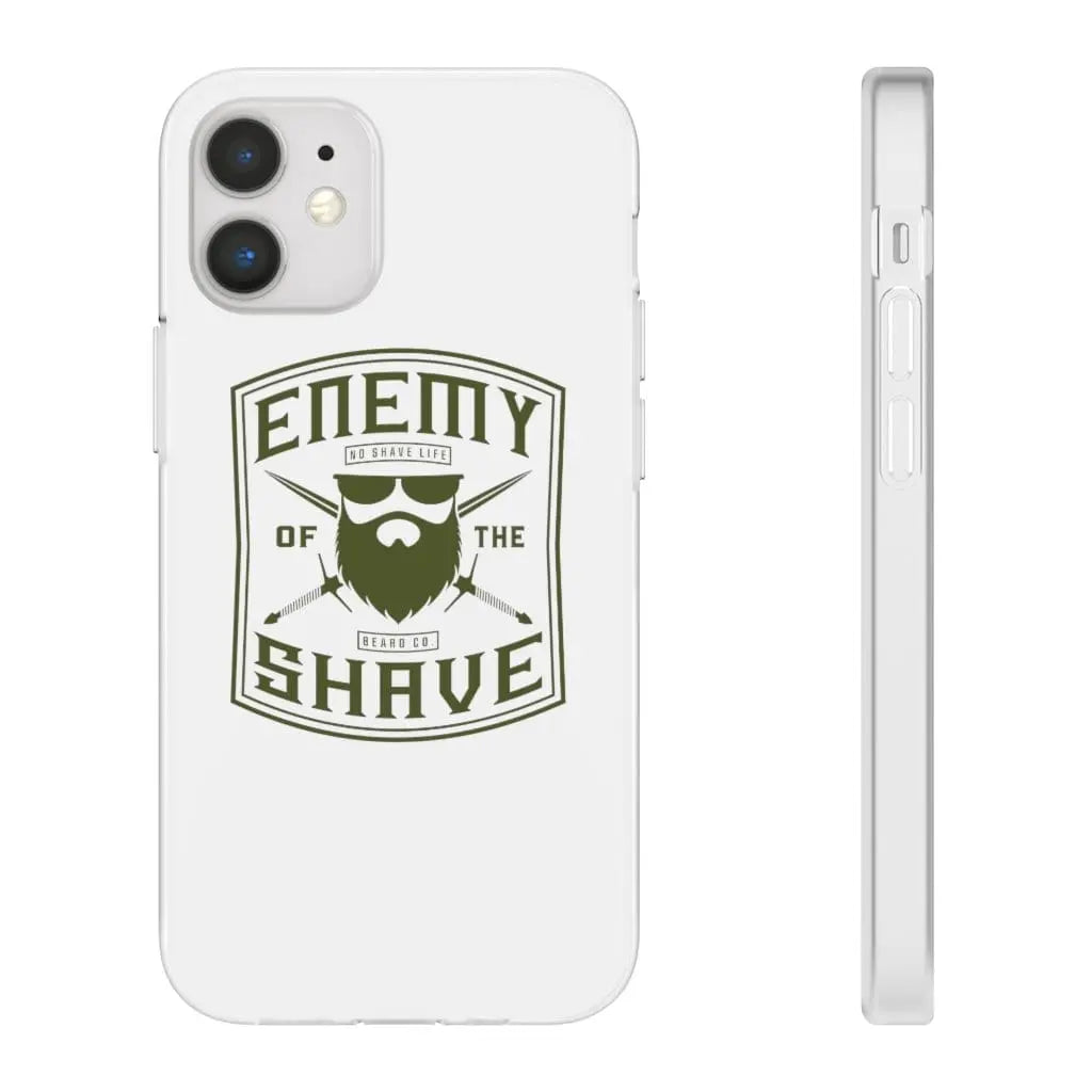 ENEMY OF THE SHAVE White Durable Phone Case|Phone Case