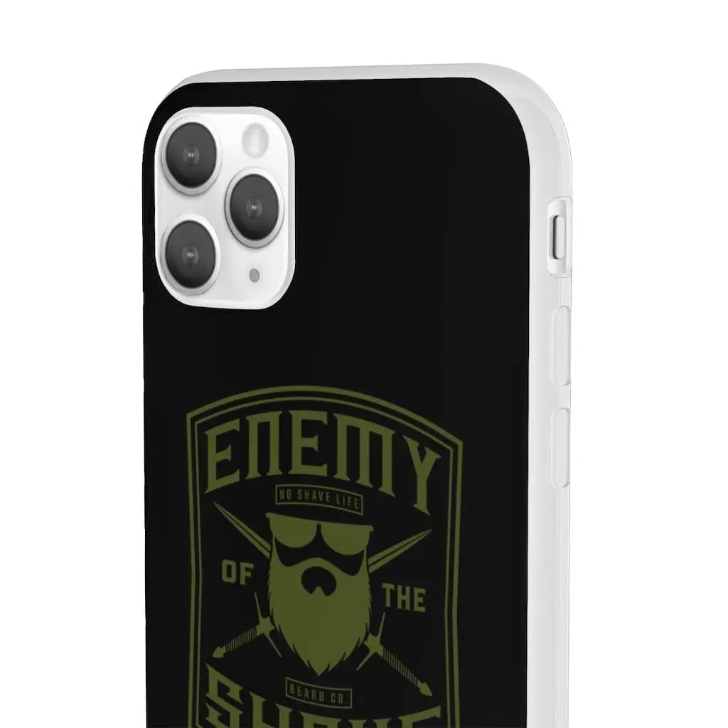 ENEMY OF THE SHAVE Black Durable Phone Case|Phone Case