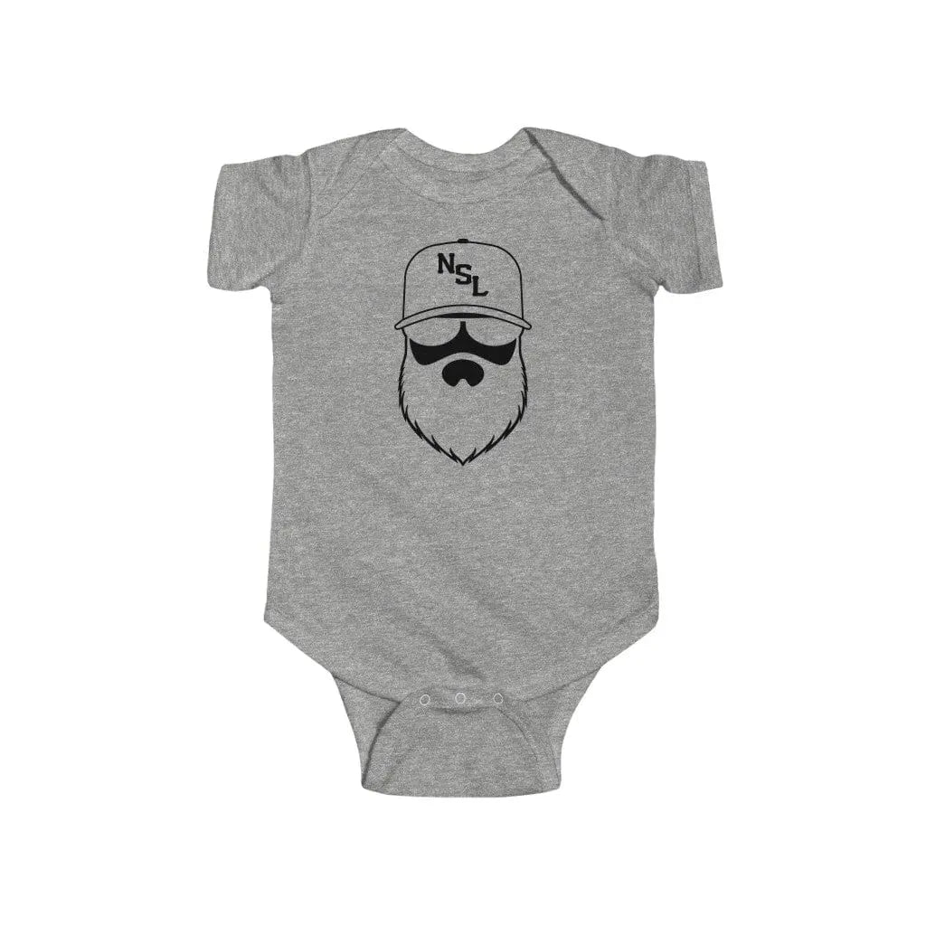 No Shave Life Beard League Baby Infant Bodysuit Onesie|Baby Onesie