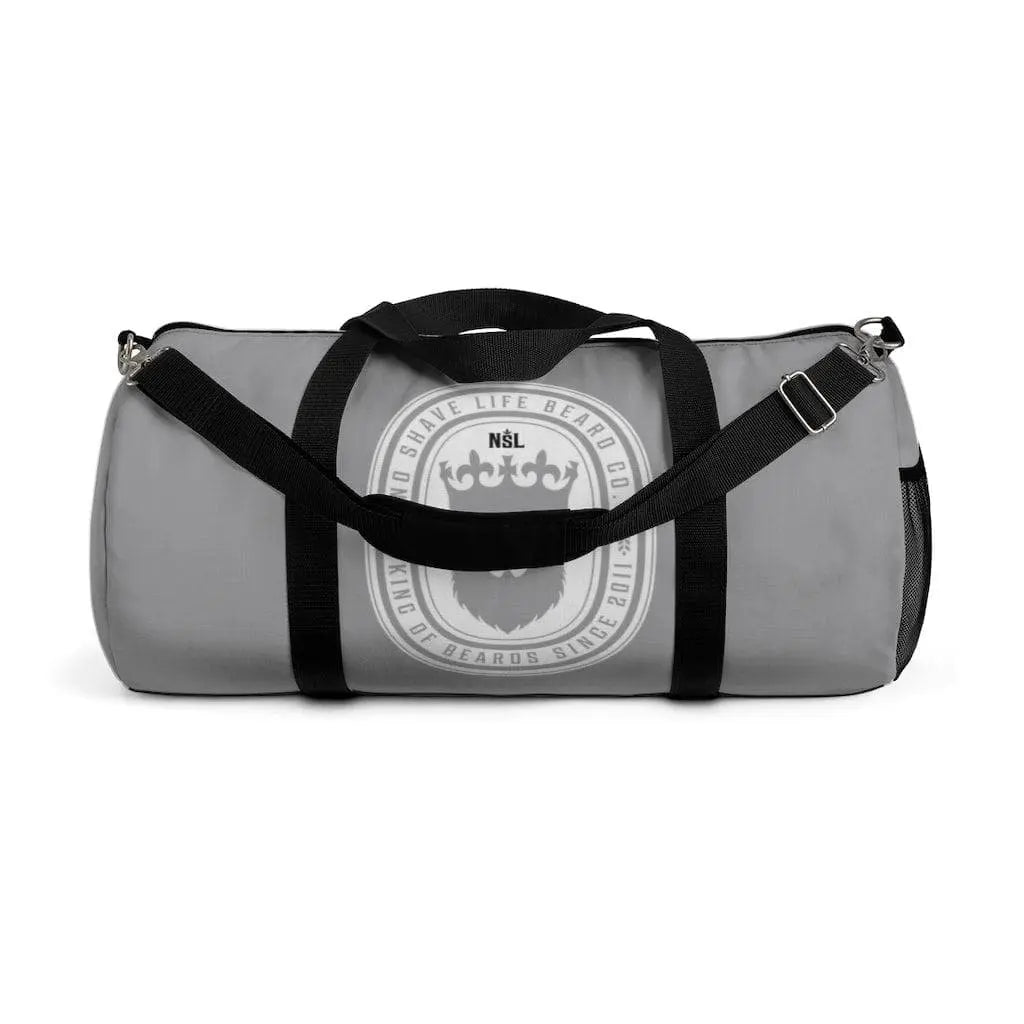 KING OF BEARDS Gray Duffel Bag|Bags