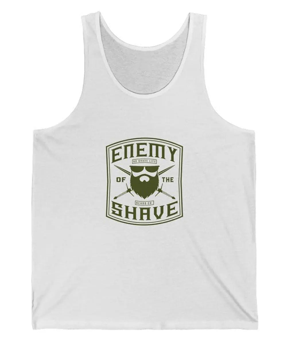 ENEMY OF THE SHAVE Men's Tank Top|Mens Tank Top