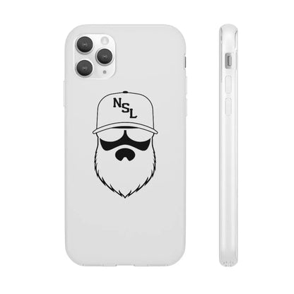 No Shave Life Beard League White Durable Phone Case|Phone Case