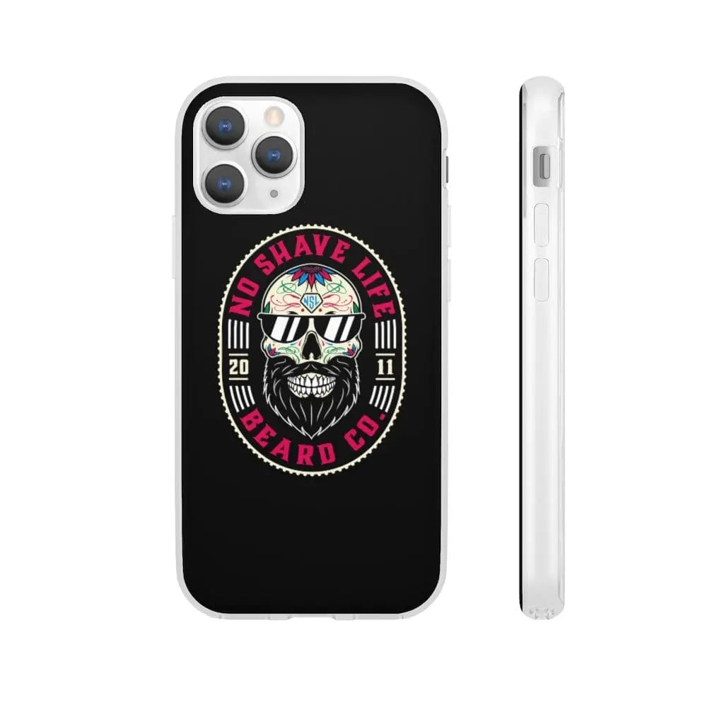 Sugar Skull Black Durable Phone Case|Phone Case