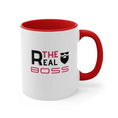 The Bearded Boss/The Real Boss Couple Mug|Couple Mugs