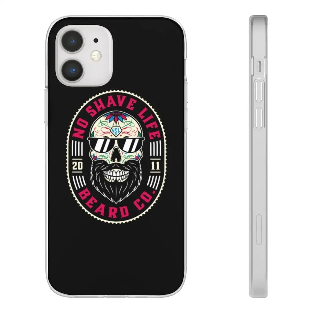 Sugar Skull Black Durable Phone Case|Phone Case