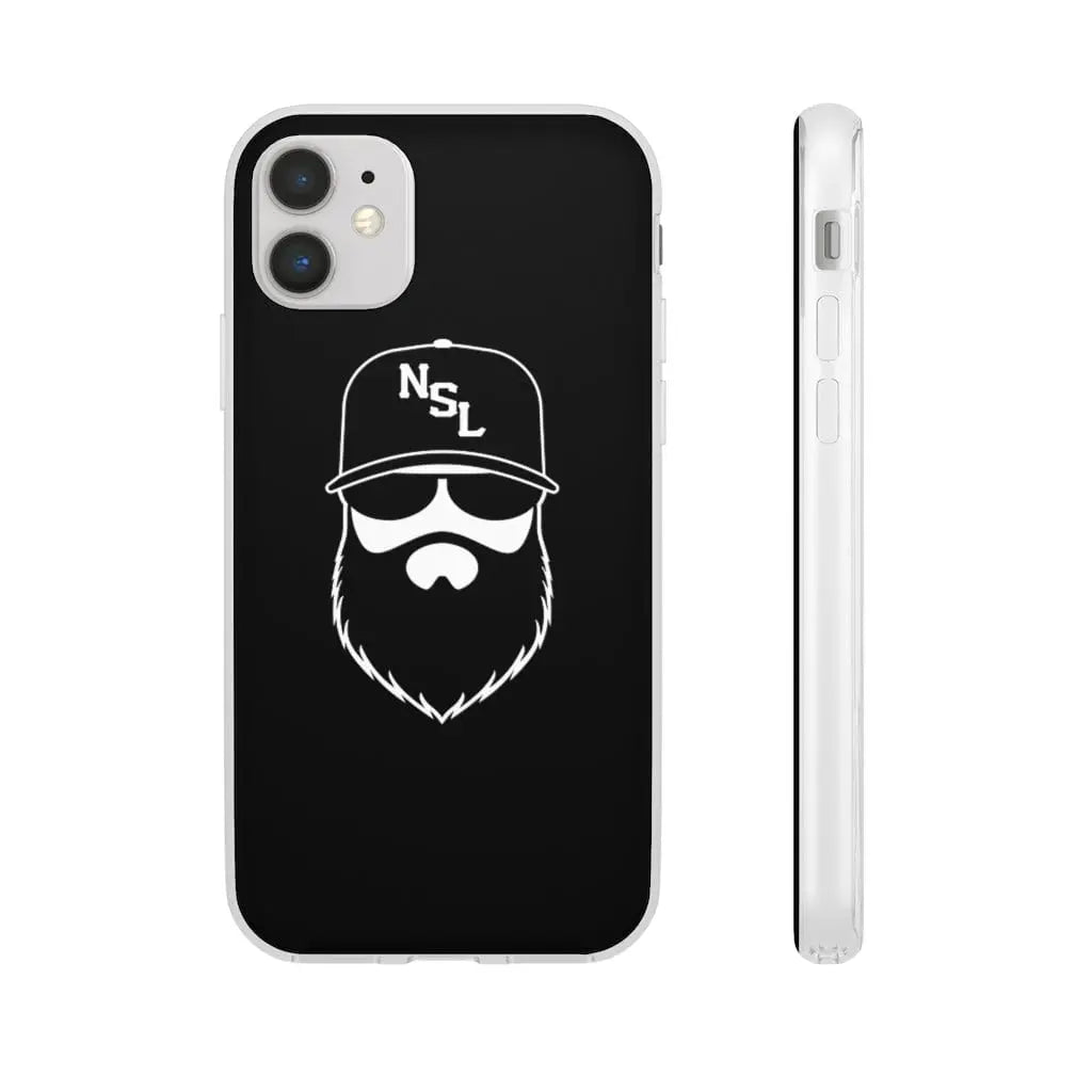 No Shave Life Beard League Black Durable Phone Case|Phone Case