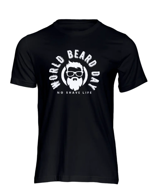 WORLD BEARD DAY Ver 2 Black Men's  T-Shirt|T-Shirt