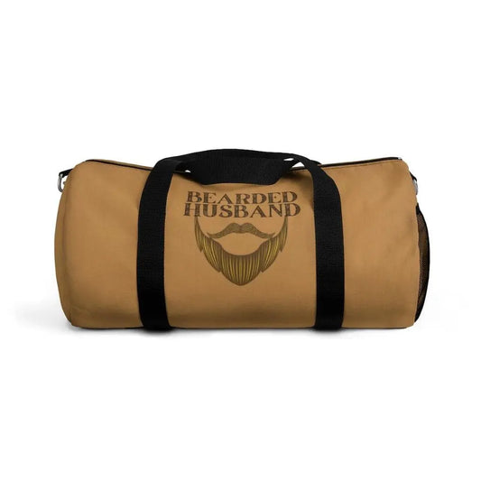 Bearded Husband Brown Duffel Bag|Bags