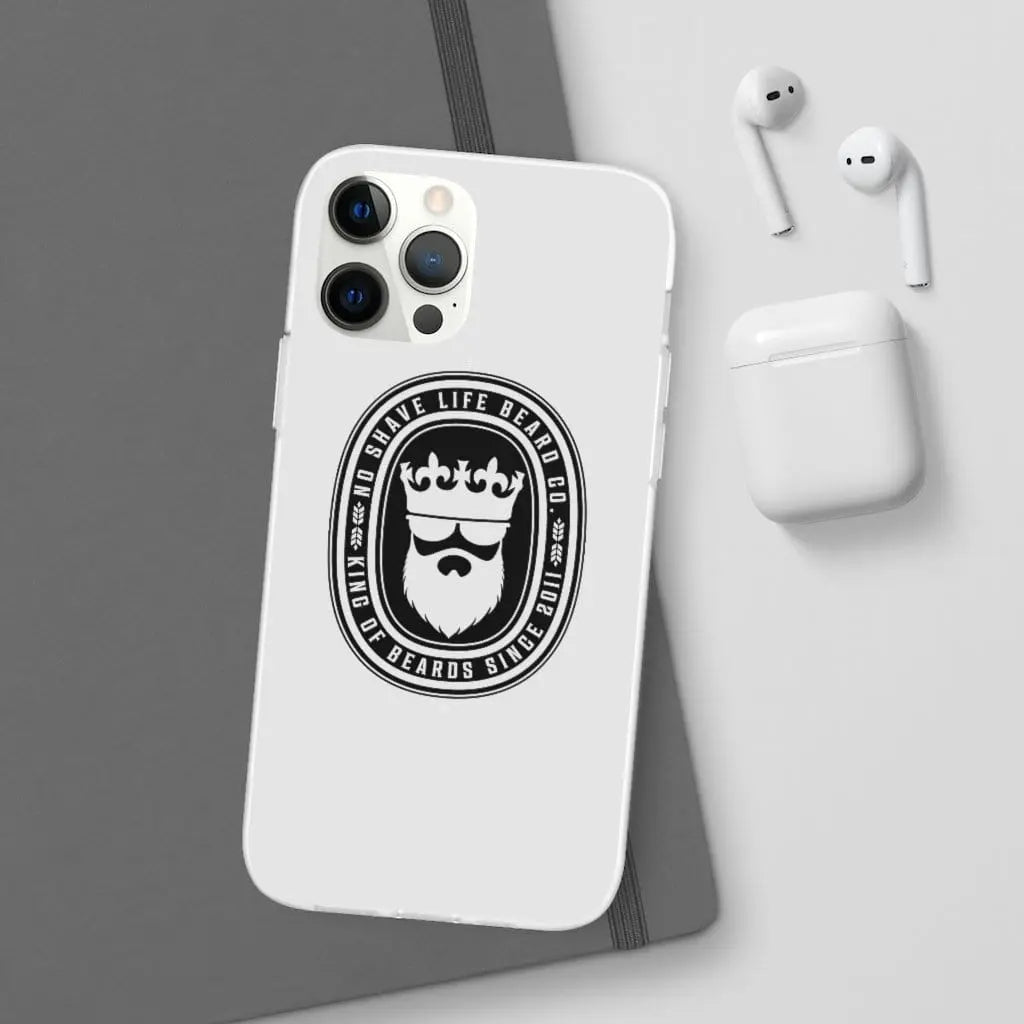 KING OF BEARDS White Durable Phone Case|Phone Case