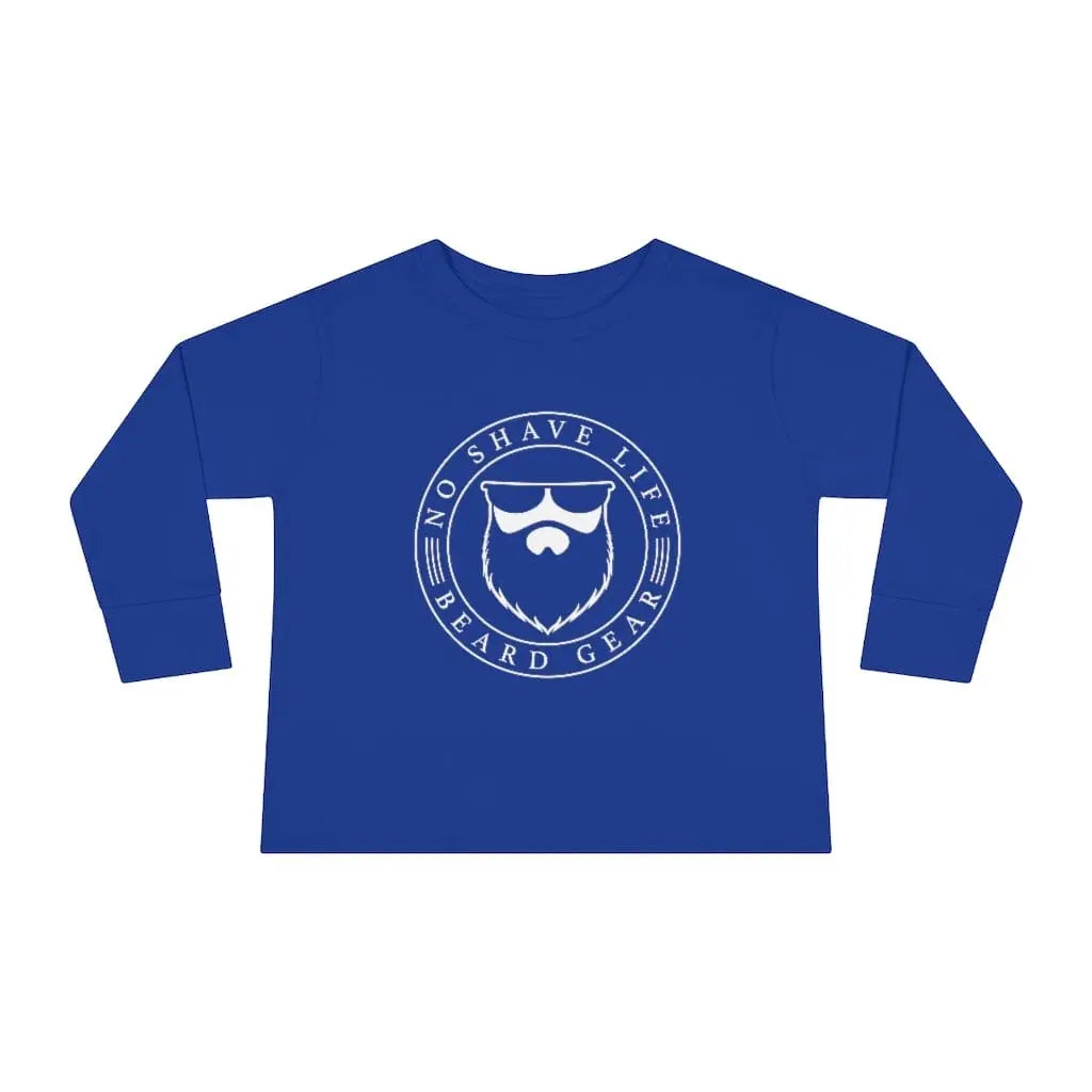 Seal of Beard Toddler Long Sleeve Shirt|Toddler Long Sleeve