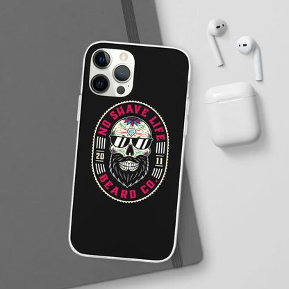 Sugar Skull Black Durable Phone Case|Phone Case