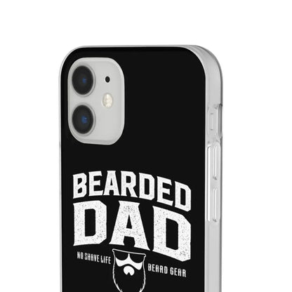 Bearded Dad Black Durable Phone Case|Phone Case