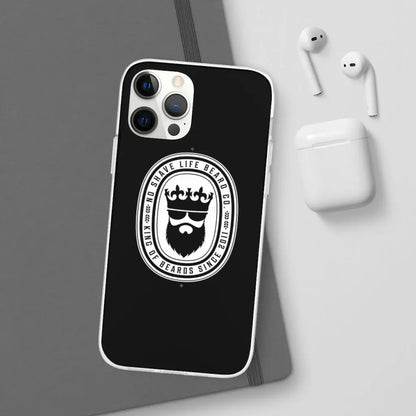 KING OF BEARDS Black Durable Phone Case|Phone Case