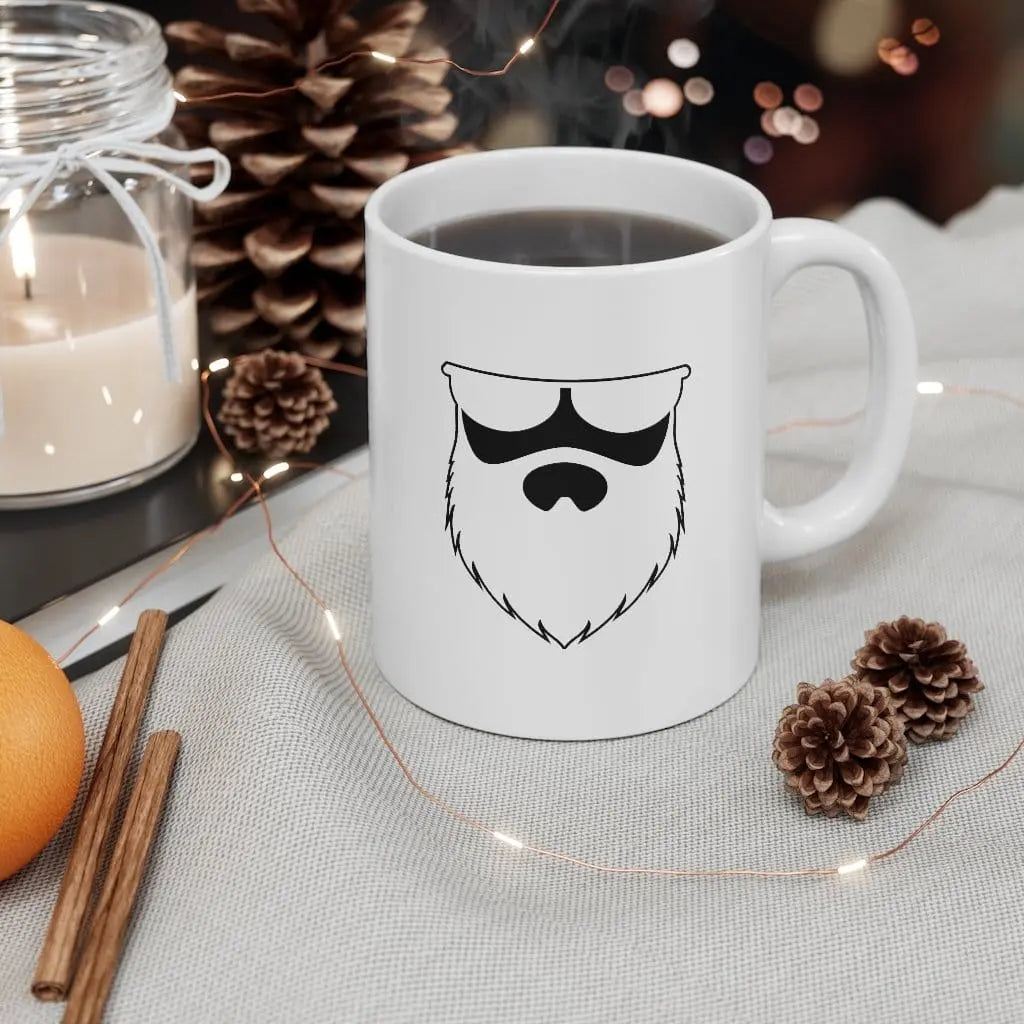 OG Dark Heather White Ceramic Coffee Mug|Mug