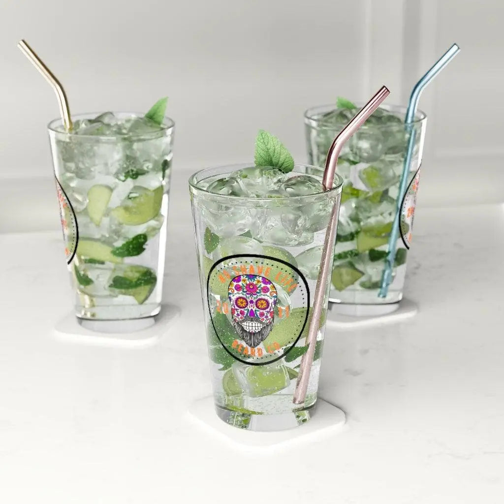 Sugar Skull Pint Glass|Pint Glass