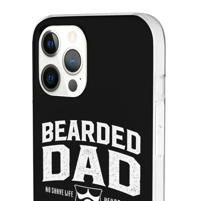 Bearded Dad Black Durable Phone Case|Phone Case