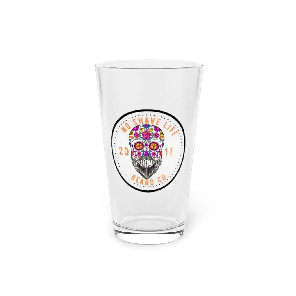 Sugar Skull Pint Glass|Pint Glass