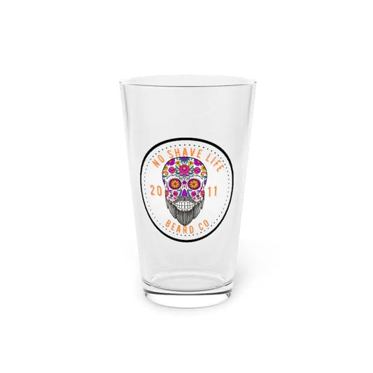 Sugar Skull Pint Glass|Pint Glass