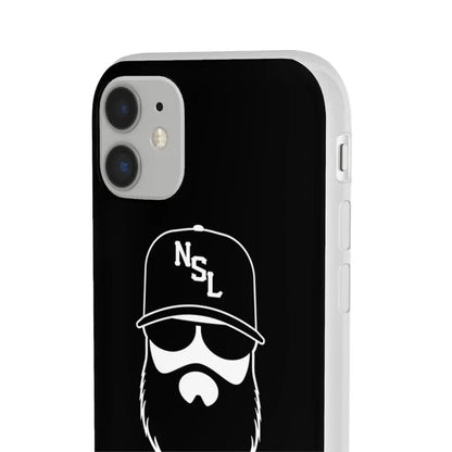 No Shave Life Beard League Black Durable Phone Case|Phone Case