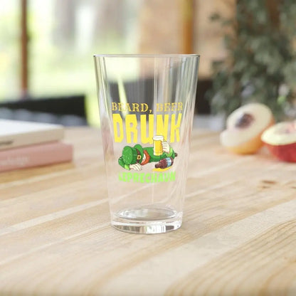 NSL Beard and Beer Pint Glass|Pint Glass