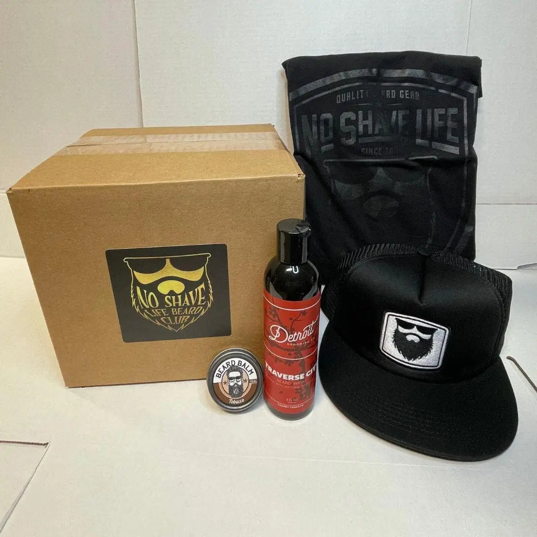 No Shave Life Monthly Beard Club Surprise Box|Surprise Box