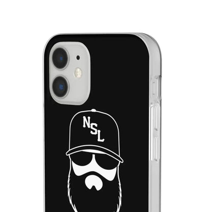 No Shave Life Beard League Black Durable Phone Case|Phone Case