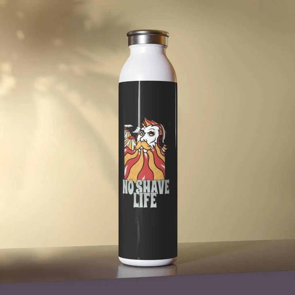 NSL Graphic Black Slim Water Bottle|Tumblers