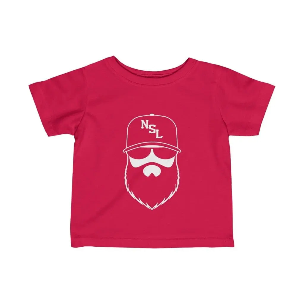 No Shave Life Beard League Baby Infant T-Shirt|Baby T-Shirt