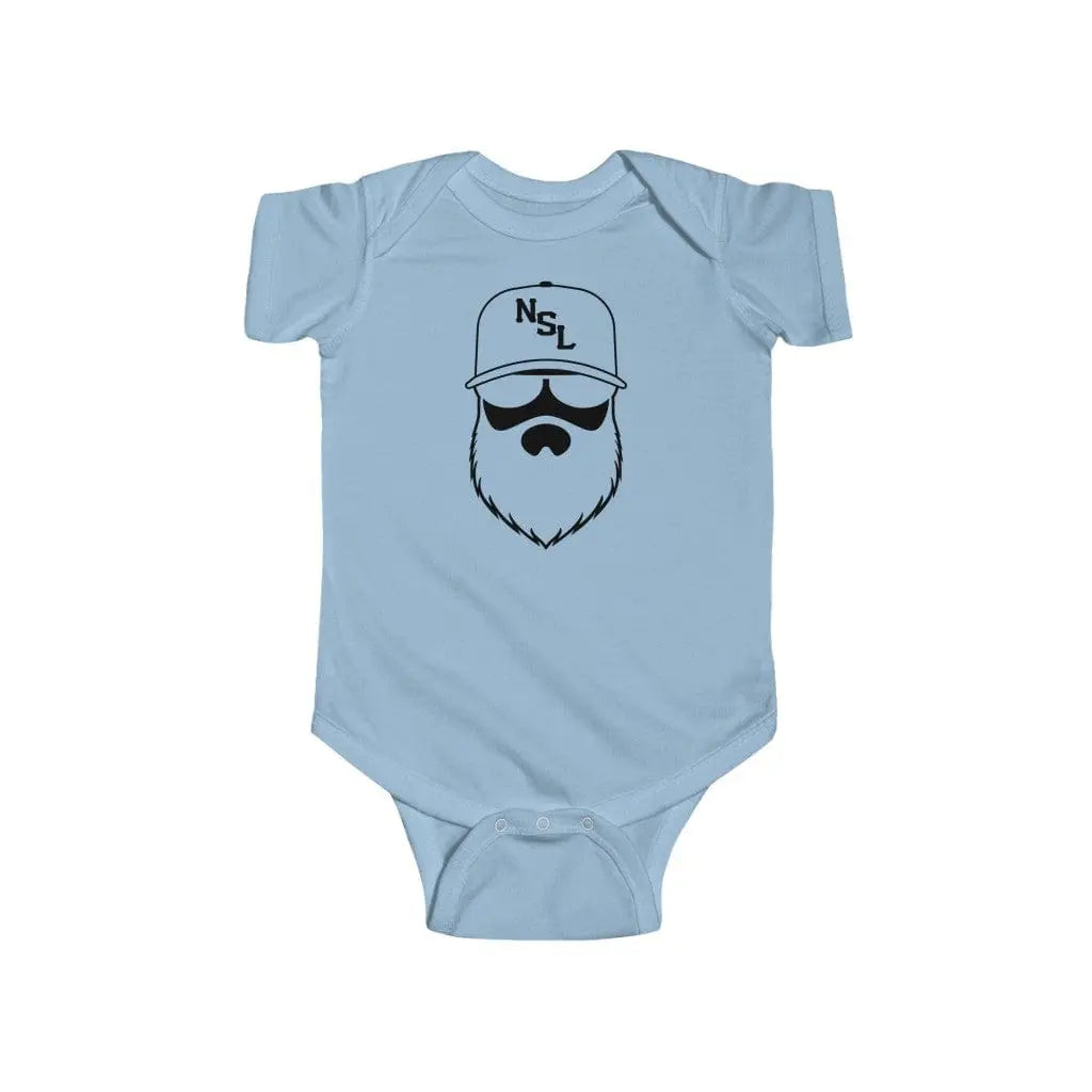 No Shave Life Beard League Baby Infant Bodysuit Onesie|Baby Onesie