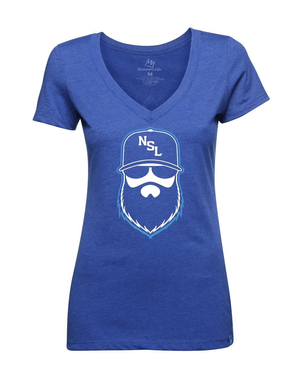 Indianapolis Gridiron Blue Ladies V-Neck Shirt|Ladies V-Neck