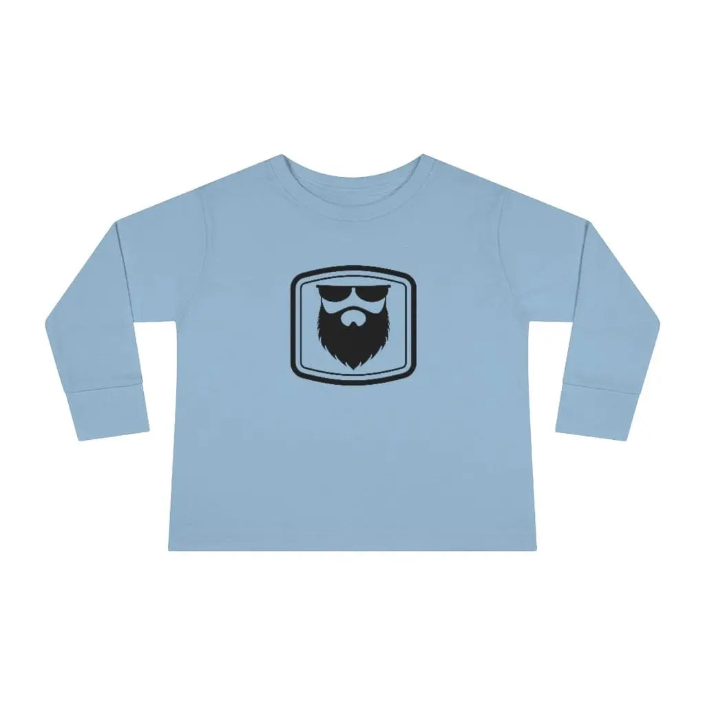 THE OG BEARD 2.0 Toddler Long Sleeve Shirt|Toddler Long Sleeve