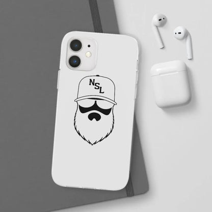 No Shave Life Beard League White Durable Phone Case|Phone Case