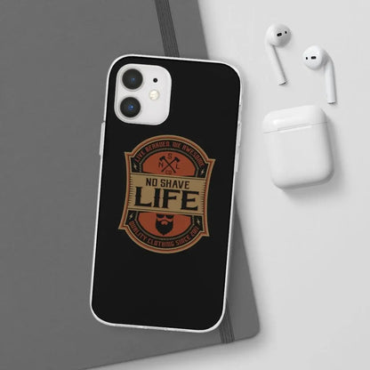 Live Bearded, Die Awesome Black Durable Phone Case|Phone Case