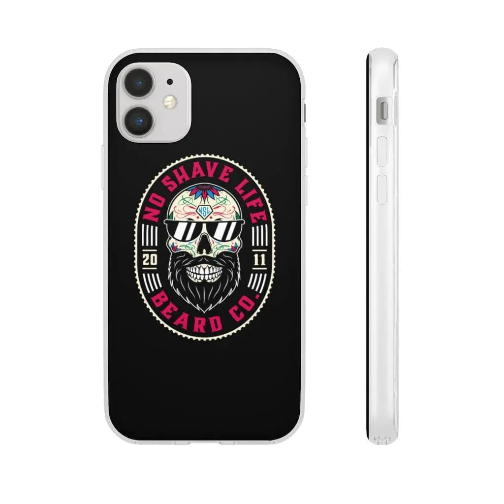 Sugar Skull Black Durable Phone Case|Phone Case