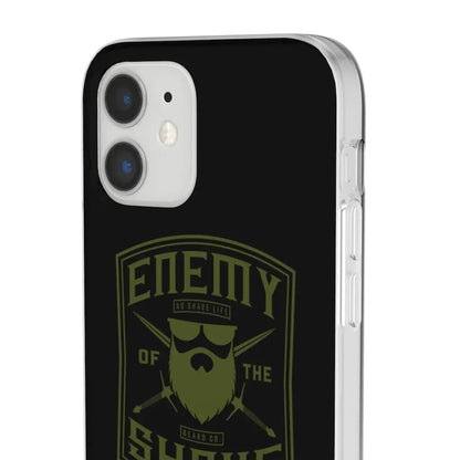 ENEMY OF THE SHAVE Black Durable Phone Case|Phone Case