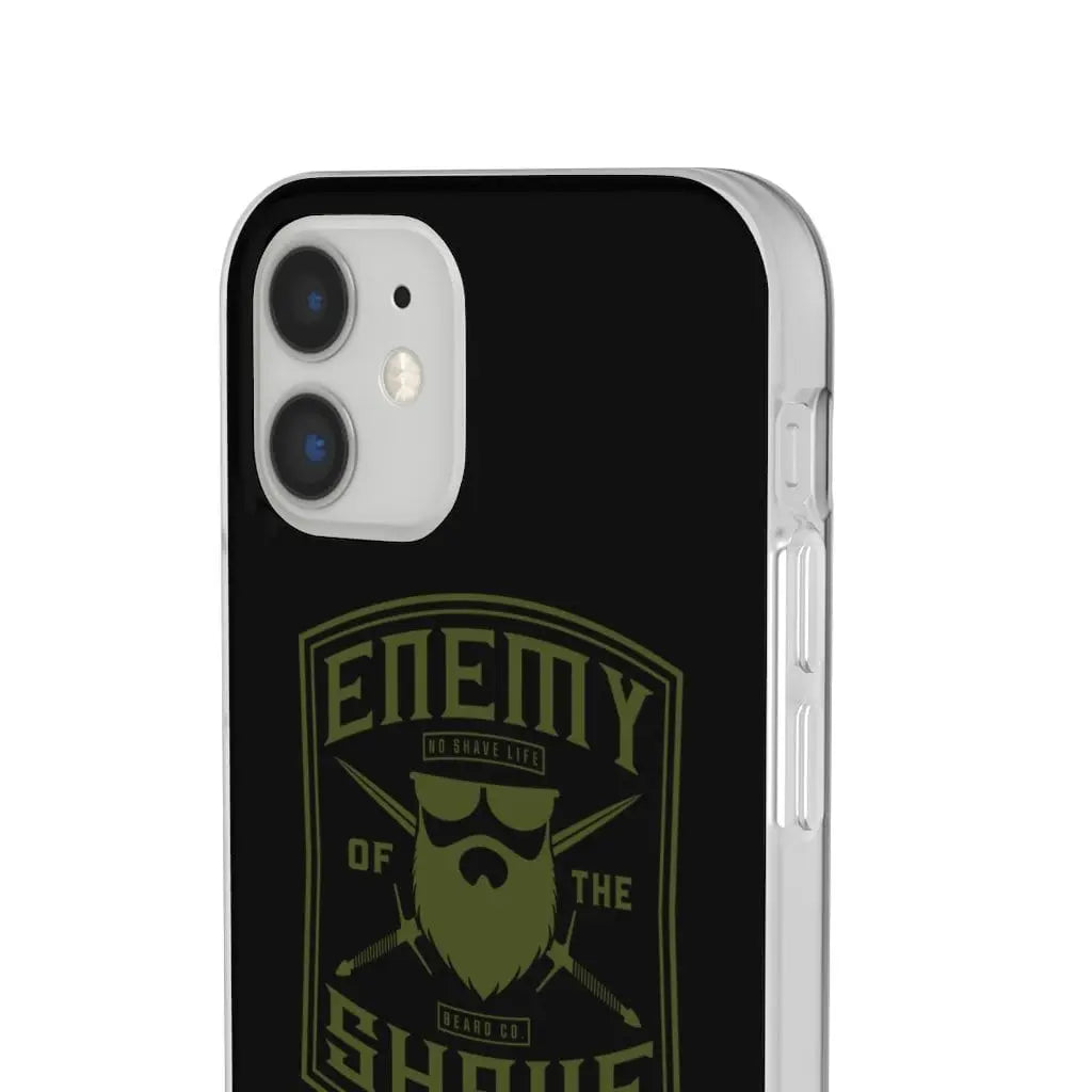 ENEMY OF THE SHAVE Black Durable Phone Case|Phone Case