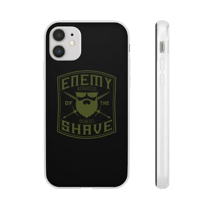 ENEMY OF THE SHAVE Black Durable Phone Case|Phone Case