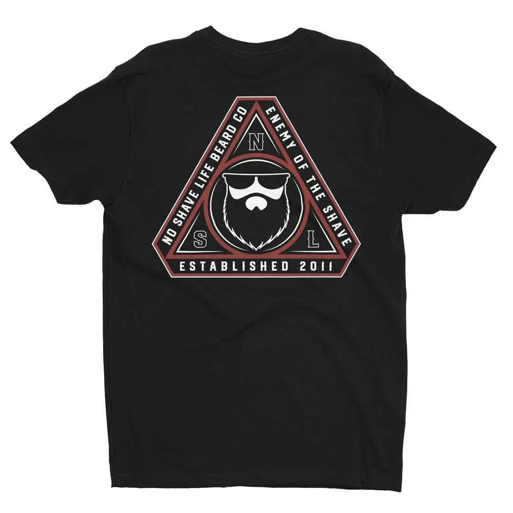 BEARD THEORY Black Men's T-Shirt|T-Shirt